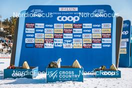 11.03.2022, Falun, Sweden (SWE): Podium - FIS world cup cross-country, individual sprint, Falun (SWE). www.nordicfocus.com. © Modica/NordicFocus. Every downloaded picture is fee-liable.