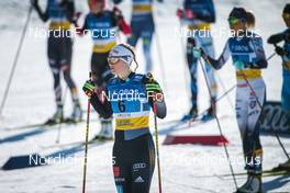 13.03.2022, Falun, Sweden (SWE): Victoria Carl (GER) - FIS world cup cross-country, mixed relay, Falun (SWE). www.nordicfocus.com. © Modica/NordicFocus. Every downloaded picture is fee-liable.