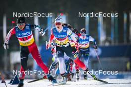 13.03.2022, Falun, Sweden (SWE): Ragnhild Haga (NOR) - FIS world cup cross-country, mixed relay, Falun (SWE). www.nordicfocus.com. © Modica/NordicFocus. Every downloaded picture is fee-liable.