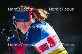 13.03.2022, Falun, Sweden (SWE): Lea Fischer (SUI) - FIS world cup cross-country, mixed relay, Falun (SWE). www.nordicfocus.com. © Modica/NordicFocus. Every downloaded picture is fee-liable.