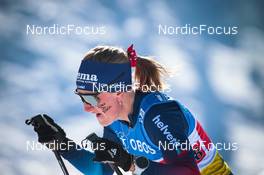 13.03.2022, Falun, Sweden (SWE): Lea Fischer (SUI) - FIS world cup cross-country, mixed relay, Falun (SWE). www.nordicfocus.com. © Modica/NordicFocus. Every downloaded picture is fee-liable.