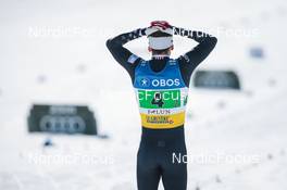 13.03.2022, Falun, Sweden (SWE): Zak Ketterson (USA) - FIS world cup cross-country, mixed relay, Falun (SWE). www.nordicfocus.com. © Modica/NordicFocus. Every downloaded picture is fee-liable.