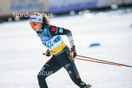 13.03.2022, Falun, Sweden (SWE): Pia Fink (GER) - FIS world cup cross-country, mixed relay, Falun (SWE). www.nordicfocus.com. © Modica/NordicFocus. Every downloaded picture is fee-liable.