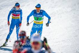 13.03.2022, Falun, Sweden (SWE): Francesco De Fabiani (ITA) - FIS world cup cross-country, mixed relay, Falun (SWE). www.nordicfocus.com. © Modica/NordicFocus. Every downloaded picture is fee-liable.