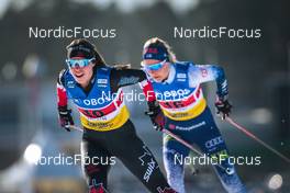 13.03.2022, Falun, Sweden (SWE): Katherine Stewart-Jones (CAN) - FIS world cup cross-country, mixed relay, Falun (SWE). www.nordicfocus.com. © Modica/NordicFocus. Every downloaded picture is fee-liable.