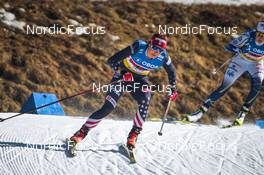 13.03.2022, Falun, Sweden (SWE): Julia Kern (USA) - FIS world cup cross-country, mixed relay, Falun (SWE). www.nordicfocus.com. © Modica/NordicFocus. Every downloaded picture is fee-liable.