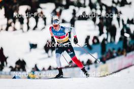 13.03.2022, Falun, Sweden (SWE): Tiril Udnes Weng (NOR) - FIS world cup cross-country, mixed team sprint, Falun (SWE). www.nordicfocus.com. © Modica/NordicFocus. Every downloaded picture is fee-liable.