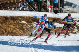 13.03.2022, Falun, Sweden (SWE): Olivier Leveille (CAN) - FIS world cup cross-country, mixed team sprint, Falun (SWE). www.nordicfocus.com. © Modica/NordicFocus. Every downloaded picture is fee-liable.