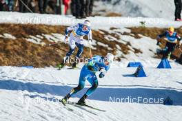 13.03.2022, Falun, Sweden (SWE): Lucas Chanavat (FRA) - FIS world cup cross-country, mixed team sprint, Falun (SWE). www.nordicfocus.com. © Modica/NordicFocus. Every downloaded picture is fee-liable.