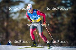 13.03.2022, Falun, Sweden (SWE): Raimo Vigants (LAT) - FIS world cup cross-country, mixed team sprint, Falun (SWE). www.nordicfocus.com. © Modica/NordicFocus. Every downloaded picture is fee-liable.
