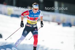 13.03.2022, Falun, Sweden (SWE): Tiril Udnes Weng (NOR) - FIS world cup cross-country, mixed team sprint, Falun (SWE). www.nordicfocus.com. © Modica/NordicFocus. Every downloaded picture is fee-liable.