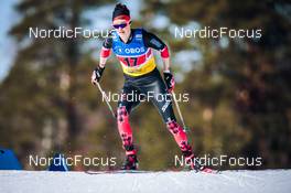 13.03.2022, Falun, Sweden (SWE): Olivia Bouffard-Nesbitt (CAN) - FIS world cup cross-country, mixed team sprint, Falun (SWE). www.nordicfocus.com. © Modica/NordicFocus. Every downloaded picture is fee-liable.