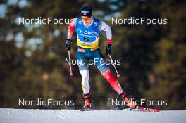13.03.2022, Falun, Sweden (SWE): Harald Oestberg Amundsen (NOR) - FIS world cup cross-country, mixed team sprint, Falun (SWE). www.nordicfocus.com. © Modica/NordicFocus. Every downloaded picture is fee-liable.