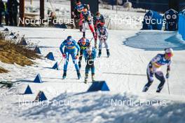 13.03.2022, Falun, Sweden (SWE): Johanna Matintalo (FIN) - FIS world cup cross-country, mixed team sprint, Falun (SWE). www.nordicfocus.com. © Modica/NordicFocus. Every downloaded picture is fee-liable.