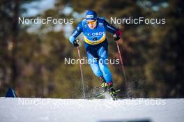 13.03.2022, Falun, Sweden (SWE): Janik Riebli (SUI) - FIS world cup cross-country, mixed team sprint, Falun (SWE). www.nordicfocus.com. © Modica/NordicFocus. Every downloaded picture is fee-liable.