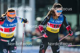 13.03.2022, Falun, Sweden (SWE): Dahria Beatty (CAN) - FIS world cup cross-country, mixed team sprint, Falun (SWE). www.nordicfocus.com. © Modica/NordicFocus. Every downloaded picture is fee-liable.