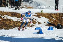 13.03.2022, Falun, Sweden (SWE): Calle Halfvarsson (SWE) - FIS world cup cross-country, mixed team sprint, Falun (SWE). www.nordicfocus.com. © Modica/NordicFocus. Every downloaded picture is fee-liable.