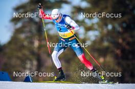 13.03.2022, Falun, Sweden (SWE): Martin Loewstroem Nyenget (NOR) - FIS world cup cross-country, mixed team sprint, Falun (SWE). www.nordicfocus.com. © Modica/NordicFocus. Every downloaded picture is fee-liable.