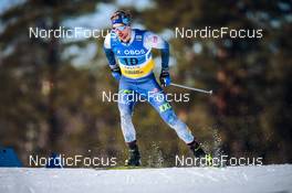 13.03.2022, Falun, Sweden (SWE): Joni Maki (FIN) - FIS world cup cross-country, mixed team sprint, Falun (SWE). www.nordicfocus.com. © Modica/NordicFocus. Every downloaded picture is fee-liable.