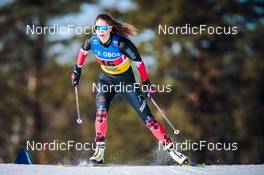 13.03.2022, Falun, Sweden (SWE): Dahria Beatty (CAN) - FIS world cup cross-country, mixed team sprint, Falun (SWE). www.nordicfocus.com. © Modica/NordicFocus. Every downloaded picture is fee-liable.