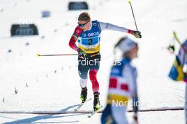 13.03.2022, Falun, Sweden (SWE): Martin Loewstroem Nyenget (NOR) - FIS world cup cross-country, mixed team sprint, Falun (SWE). www.nordicfocus.com. © Modica/NordicFocus. Every downloaded picture is fee-liable.