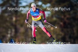 13.03.2022, Falun, Sweden (SWE): Patricija Eiduka (LAT) - FIS world cup cross-country, mixed team sprint, Falun (SWE). www.nordicfocus.com. © Modica/NordicFocus. Every downloaded picture is fee-liable.
