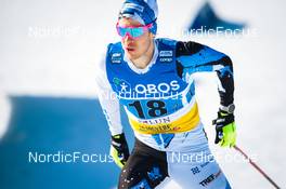 13.03.2022, Falun, Sweden (SWE): Kristjan Koll (EST) - FIS world cup cross-country, mixed team sprint, Falun (SWE). www.nordicfocus.com. © Modica/NordicFocus. Every downloaded picture is fee-liable.