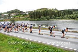 04.08.2022, Sandnes, Norway (NOR): Event Feature: athletes competing for Blink Classics, Event Feature: - BLINK22 Festival Cross-Country - Sandnes (NOR). www.nordicfocus.com. © Manzoni/NordicFocus. Every downloaded picture is fee-liable.