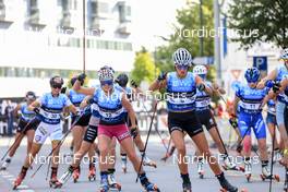 05.08.2022, Sandnes, Norway (NOR): Julie Bjervig Drivenes (NOR), Kathrine Rolsted Harsem (NOR), (l-r) - BLINK22 Festival Cross-Country - Sandnes (NOR). www.nordicfocus.com. © Manzoni/NordicFocus. Every downloaded picture is fee-liable.