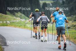 23.07.2022, Davos, Switzerland (SUI): Undefined athlete competes - Cross-Country Summer Festival, Davos (SUI). www.nordicfocus.com. © Manzoni/NordicFocus. Every downloaded picture is fee-liable.