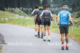 23.07.2022, Davos, Switzerland (SUI): Undefined athlete competes - Cross-Country Summer Festival, Davos (SUI). www.nordicfocus.com. © Manzoni/NordicFocus. Every downloaded picture is fee-liable.