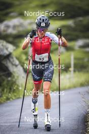 23.07.2022, Davos, Switzerland (SUI): Giuliana Werro (SUI) - Cross-Country Summer Festival, Davos (SUI). www.nordicfocus.com. © Manzoni/NordicFocus. Every downloaded picture is fee-liable.