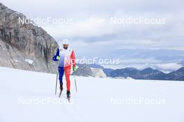 12.10.2022, Ramsau am Dachstein, Austria (AUT): Alex Rousselet (FRA), coach Team France - Cross-Country training, Ramsau am Dachstein (AUT). www.nordicfocus.com. © Manzoni/NordicFocus. Every downloaded picture is fee-liable.