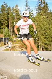 17.10.2022, Ramsau am Dachstein, Austria (AUT): Adela Novakova (CZE) - Cross-Country training, Ramsau am Dachstein (AUT). www.nordicfocus.com. © Reichert/NordicFocus. Every downloaded picture is fee-liable.