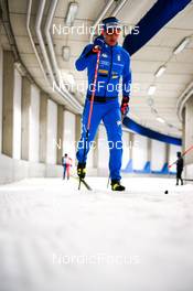 21.09.2022, Oberhof, Germany (GER): Giandomenico Salvadori (ITA) - Cross-Country training, Oberhof (GER). www.nordicfocus.com. © Reichert/NordicFocus. Every downloaded picture is fee-liable.