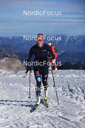 16.10.2022, Ramsau am Dachstein, Austria (AUT): Katherine Sauerbrey (GER) - Cross-Country training, Ramsau am Dachstein (AUT). www.nordicfocus.com. © Manzoni/NordicFocus. Every downloaded picture is fee-liable.