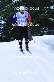 08.11.2022, Davos, Switzerland (SUI): Alexandre Rousselet (FRA) - Cross-Country training, Snowfarming track, Davos (SUI). www.nordicfocus.com. © Manzoni/NordicFocus. Every downloaded picture is fee-liable.