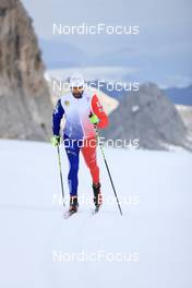 12.10.2022, Ramsau am Dachstein, Austria (AUT): Alex Rousselet (FRA), coach Team France - Cross-Country training, Ramsau am Dachstein (AUT). www.nordicfocus.com. © Manzoni/NordicFocus. Every downloaded picture is fee-liable.
