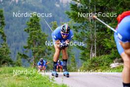 15.08.2022, Lavaze, Italy (ITA): Francesco De Fabiani (ITA) - Cross-Country training, Lavaze (ITA). www.nordicfocus.com. © Barbieri/NordicFocus. Every downloaded picture is fee-liable.