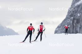 11.10.2022, Ramsau am Dachstein, Austria (AUT): Undefined Austrian athletes compete - Cross-Country training, Ramsau am Dachstein (AUT). www.nordicfocus.com. © Manzoni/NordicFocus. Every downloaded picture is fee-liable.