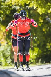 26.09.2022, Lavaze, Italy (ITA): Anniken Gjerde  Alnes  (NOR) - Cross-Country training, Lavaze (ITA). www.nordicfocus.com. © Vanzetta/NordicFocus. Every downloaded picture is fee-liable.