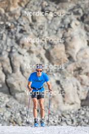 27.06.2022, Tignes, France (FRA): Clement Parisse (FRA) - Cross-Country training, Tignes (FRA). www.nordicfocus.com. © Authamayou/NordicFocus. Every downloaded picture is fee-liable.