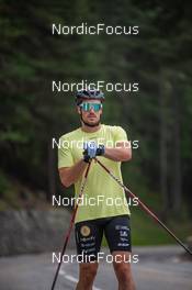 27.06.2022, Tignes, France (FRA): Lucas Chanavat (FRA) - Cross-Country training, Tignes (FRA). www.nordicfocus.com. ©Authamayou/NordicFocus. Every downloaded picture is fee-liable.