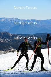 18.10.2022, Ramsau am Dachstein, Austria (AUT): industry feature: Fischer Ski testing - Cross-Country training, Ramsau am Dachstein (AUT). www.nordicfocus.com. © Reichert/NordicFocus. Every downloaded picture is fee-liable.