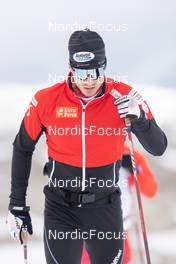 11.10.2022, Ramsau am Dachstein, Austria (AUT): Benjamin Moser (AUT) - Cross-Country training, Ramsau am Dachstein (AUT). www.nordicfocus.com. © Manzoni/NordicFocus. Every downloaded picture is fee-liable.