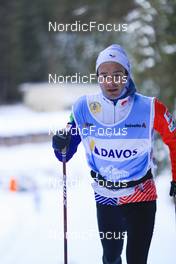 08.11.2022, Davos, Switzerland (SUI): Jules Lapierre (FRA) - Cross-Country training, Snowfarming track, Davos (SUI). www.nordicfocus.com. © Manzoni/NordicFocus. Every downloaded picture is fee-liable.