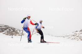 11.10.2022, Ramsau am Dachstein, Austria (AUT): Renaud Jay (FRA) - Cross-Country training, Ramsau am Dachstein (AUT). www.nordicfocus.com. © Manzoni/NordicFocus. Every downloaded picture is fee-liable.