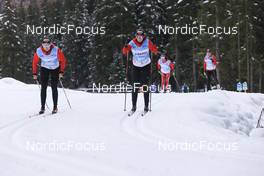 09.11.2022, Davos, Switzerland (SUI): Desiree Steiner (SUI), Siri Wigger (SUI), (l-r) - Cross-Country training, Snowfarming track, Davos (SUI). www.nordicfocus.com. © Manzoni/NordicFocus. Every downloaded picture is fee-liable.