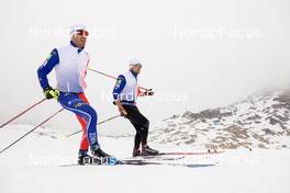 11.10.2022, Ramsau am Dachstein, Austria (AUT): Renaud Jay (FRA) - Cross-Country training, Ramsau am Dachstein (AUT). www.nordicfocus.com. © Manzoni/NordicFocus. Every downloaded picture is fee-liable.