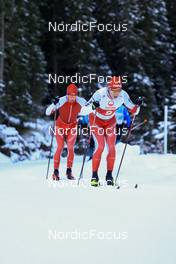 07.11.2022, Davos, Switzerland (SUI): Janik Riebli (SUI) - Cross-Country training, Snowfarming track, Davos (SUI). www.nordicfocus.com. © Manzoni/NordicFocus. Every downloaded picture is fee-liable.